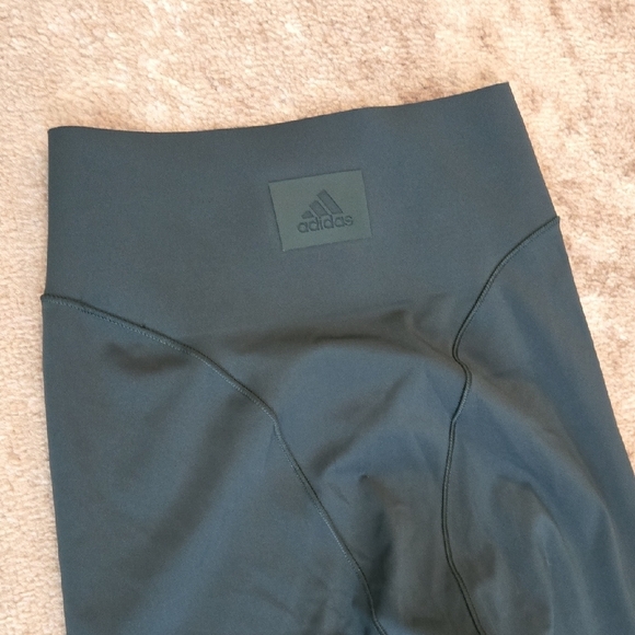 Adidas Green Leggings Size XS - Picture 3 of 4
